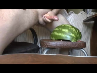 with watermelon